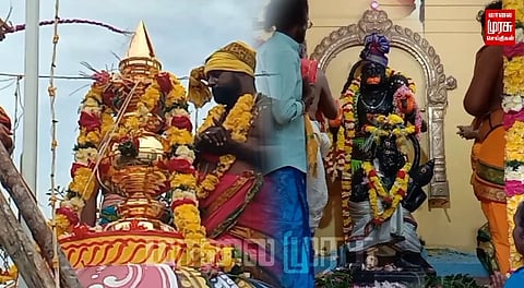 ஆஞ்சநேயர் கோயிலில் அஷ்டபந்தன மஹா கும்பாபிஷேக விழா...