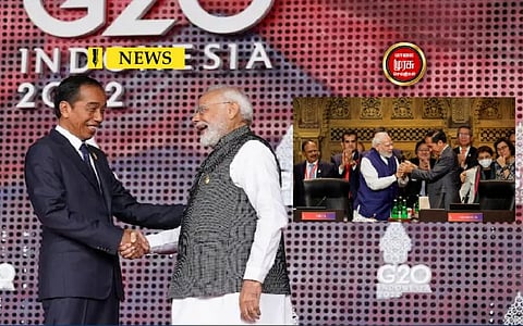இந்தோனேஷியாவில் ஜி20 கூட்டமைப்பின் தலைமைப் பொறுப்பை ஏற்றுக் கொண்டது இந்தியா!!!