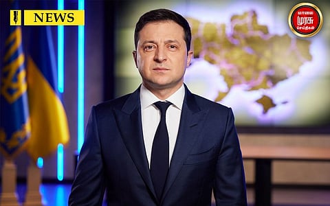 நன்றி தெரிவித்த உக்ரைன் அதிபர்...!!!