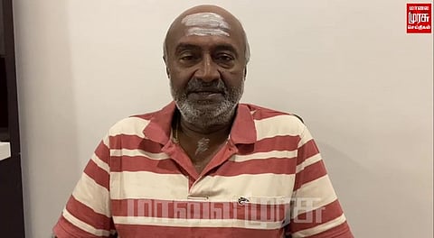 "அப்பாவுக்கு அஞ்சலி"... கண்ணீருடன் எம்.எஸ்.பாஸ்கர்...