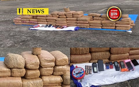 300கிலோ கஞ்சா,500கிராம் ஹாஷிஷ் எண்ணெய் பறிமுதல்...NCBயின் கூட்டு நடவடிக்கை...