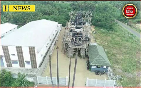 உலகிலேயே மிகப்பெரிய கால பைரவர் சிலை...! ஆர்வத்துடன் காத்திருக்கும் மக்கள்...!