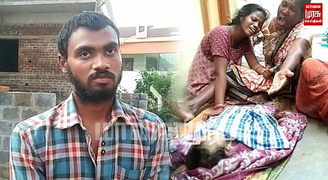 பெற்ற குழந்தையை காலால் தூக்கி, அடித்தே கொலை செய்த கொடூர தந்தை...