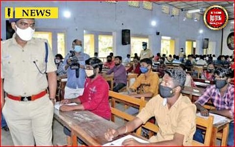 இரண்டாம் நிலை காவலர் எழுத்துத் தேர்வு...67,000 பேர் தேர்வு எழுதவில்லை,ஏன் ?