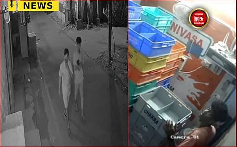 அடுத்தடுத்து நடந்த திருட்டு... சி.சி.டி.வி காட்சியில் அம்பலம்...