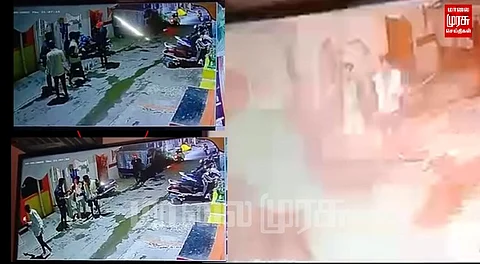 உதயநிதி ரசிகர் வீட்டில் பெட்ரோல் குண்டு வீச்சு...