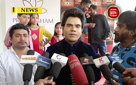 கோவை வந்த லெஜெண்ட் சரவணன்...! உற்சாக வரவேற்பு அளித்த ரசிகர்கள்...!