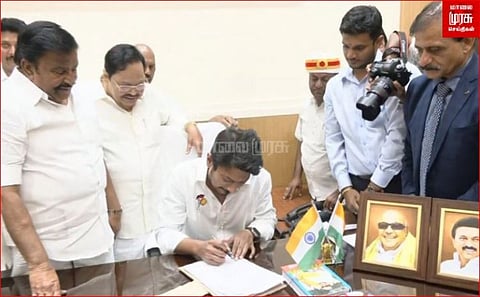 அமைச்சரானதும் முதல் கையெழுத்து...எதுக்கு தெரியுமா?