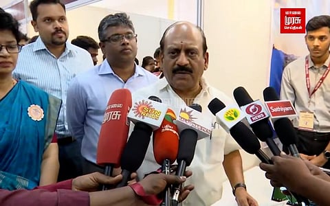 “ தமிழ்நாட்டில் தான் திறமையான மாணவர்கள் உள்ளனர்...” - அமைச்சர் தா.மோ அன்பரசன்