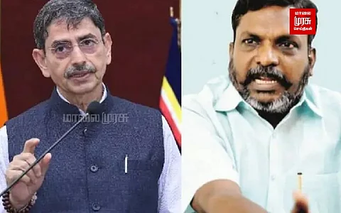 ஆளுநர் ஆர்.எஸ்.எஸ் தொண்டர் - அதிமுகவை பாஜக விழுங்குகிறது- பாசிசத்தை சூட்டிகாட்டும் திருமாவளவன்