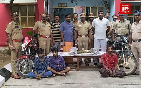 3 கிலோ கஞ்சா 3 பேர் கைது ஆபரேஷன் கஞ்சா 3.0 என்னவானது ?