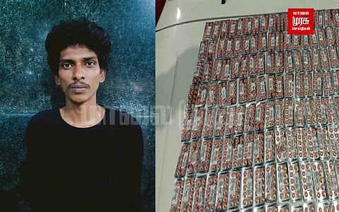 பப்புக்கு வரும் இளைஞர்களுக்கு போதை மாத்திரை விற்பனை...! அதிரடியாக கைது செய்த போலீசார்...!