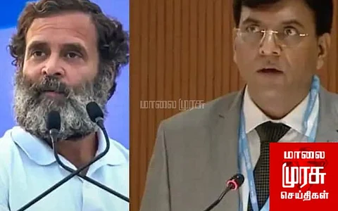 நலனே முக்கியம்...ராகுல் காந்திக்கு பாஜக மத்திய அமைச்சர் எழுதிய கடிதம்...