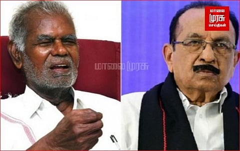 98 வது பிறந்தநாள் காணும் நல்லகண்ணு...வாழ்த்து தெரிவித்த வைகோ...!