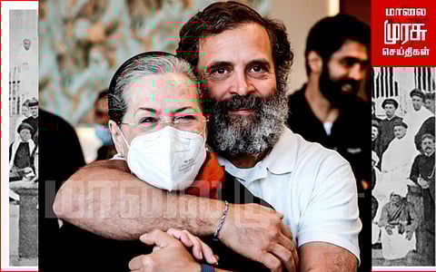 காங்கிரஸ் நிறுவன தினத்தில் ராகுலை செல்லமாக கோபித்த சோனியா காந்தி!!!