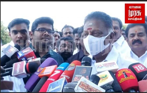தமிழக அரசிடம் பொங்கல் தொகுப்பு 5 ஆயிரம் வழங்க முதலில் சொன்னது நான் தான் - ஒபிஎஸ்