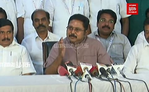 5வது நாள் போராட்டம்: கடலில் பேனா வைப்பதற்கு நிதி உள்ளது; ஊதியம் வழங்க நிதி இல்லையா?டிடிவி ஆவேசம்!