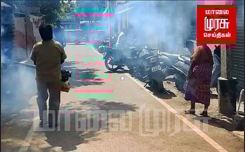 சிவகங்கையில் 2 குழந்தைகளுக்கு டெங்கு - அதிரடி காட்டும் பேரூராட்சி நிர்வாகம்