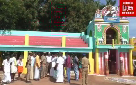 ஜல்லிக்கட்டு முன்னேற்பாடு பணிகள் - ஆய்வு மேற்கொண்ட எஸ்.பி