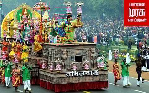 குடியரசு தின விழா அணிவகுப்பு...! தமிழக அலங்கார ஊர்தி தேர்வு...!