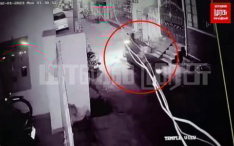 கோயில் கோபுர கலசம் திருட்டு - போலீசார் விசாரணை...