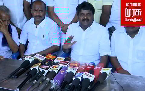 ஜல்லிக்கட்டு போட்டி நடத்த விதிக்கப்பட்ட தடை வேதனை அளிக்கிறது - முன்னாள் அமைச்சர் விஜயபஸ்கர்