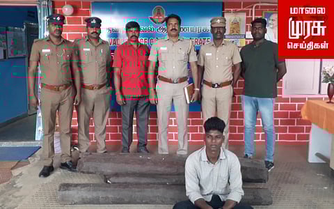 பல லட்சம் மதிப்புள்ள செம்மரக் கட்டைகள் பதுக்கல்...! பறிமுதல் செய்த போலீசார்...!