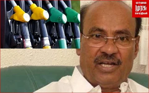 பெட்ரோலில் லிட்டருக்கு 10 ரூபாய் லாபம் கிடைத்தும் விலையை குறைக்க மறுப்பது ஏன்? ராமதாஸ் கேள்வி!