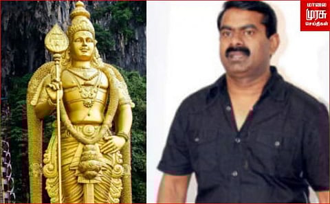 எல்லாம் வெறும் மேடை பேச்சு தானா? குடமுழுக்கு விழாவினை தமிழில் நடத்த அனுமதி மறுப்பது ஏன்? கேள்வி எழுப்பிய சீமான்!