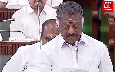 ஜெயலலிதா குறித்து பேசிய முதலமைச்சர்...சட்டப்பேரவையில் கண்டித்து பேசிய ஓபிஎஸ்..!