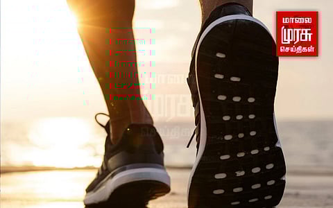 தினமும் ஒன்பதாயிரம் அடிகள் நடைப்பயிற்சி.... மாரடைப்பு?!!