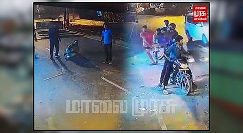 பசு மாடுகளைத் திருடி, காவலர் மீது வண்டி ஏற்றி சென்ற மர்ம கும்பல்...
