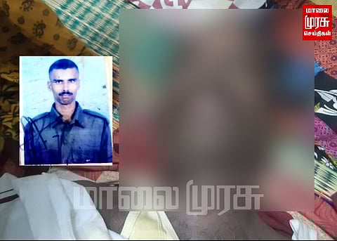 பொங்கல் கொண்டாட ஊருக்கு வந்த ராணுவ வீரர் தூக்கிட்டு தற்கொலை...