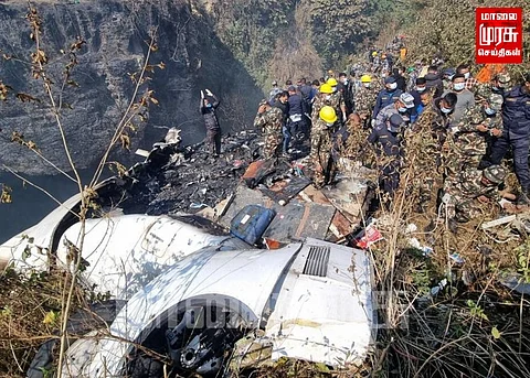 72 பேருடன் சென்ற விமானம் விபத்து - குறைந்தது 68 பலி என கணிப்பு...