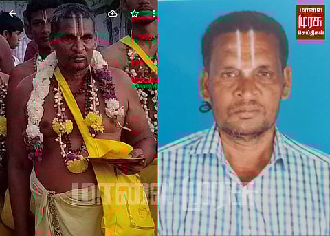 கோவிலுக்குள் வைத்தே பூசாரி வெட்டி படுகொலை செய்த சம்பவம்...