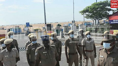 மெரினா கடற்கரை - காணும் பொங்கலை ஒட்டி பாதுகாப்பு பணிக்கு 16 ஆயிரம் போலீசார் குவிப்பு..!