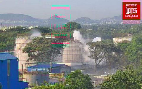 ரசாயன ஆலையில் ஏற்பட்ட திடீர் விபத்து...தொடரும் மீட்பு பணி....