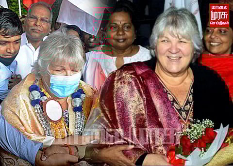 பத்திரிக்கையாளர்களை சந்தித்த புரட்சியாளர் ‘சே’ குவேரா மகள்...