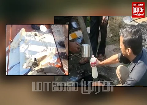 15,000 லிட்டர் அமிலம் கலந்த பால் கொட்டி அழிப்பு...