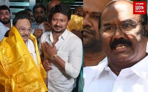 மு.க.அழகிாி - உதயநிதி சந்திப்பு...திருமங்கலம் ஃபார்முலா...ஜெயக்குமாா் கருத்து!