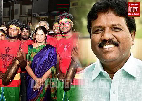 “படிப்பு முக்கியம்ன்னா பறை எதுக்கு இப்போ?” - எம்.பி கனிமொழியை ட்வீட்டில் கேலி செய்த எம்.பி ரவிகுமார்...