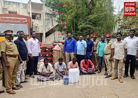 ரூ.15 லட்சம் மதிப்பிலான போலி மதுபான பாட்டில்கள் பறிமுதல்...