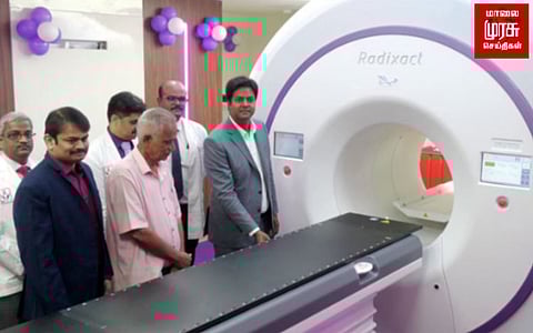 மதுரை மீனாட்சி மிஷனில்...முதன்முறையாக புற்றுநோய்க்கான புதிய நவீன சாதனம் தொடக்கம்...!