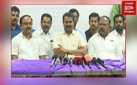 இரண்டாண்டு ஆட்சி சிறப்பாக இருந்திருந்தால்...தேர்தலுக்கு பணம் தரமாட்டார்கள்...சீமான் விமர்சனம்!