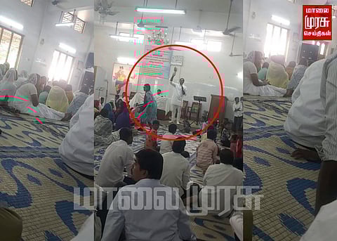 பெந்தேகோஸ்தே சபையில் நடந்த பரபரப்பு சம்பவம்...