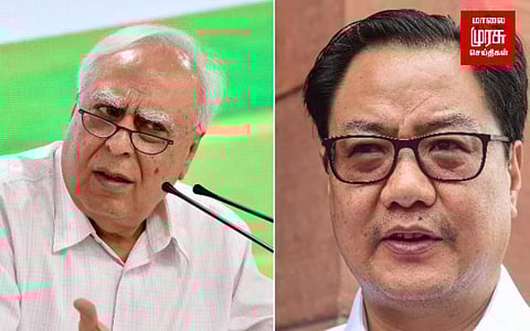 ”எங்களுக்குள் மகாபாரதம் நடக்கவில்லை.....” சட்ட அமைச்சருக்கு பதிலடி தந்த காங்கிரஸ்.....நடந்தது என்ன?!!!