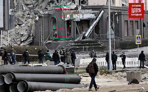 ரஷ்ய தாக்குதலில் 11 பேர் உயிரிழப்பு.....