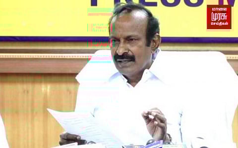 ”டெல்லியின் கட்டளைகளை நடைமுறைப்படுத்துவதே அதிமுகவின் வேலை.....” அமைச்சர் முத்துசாமி!!!