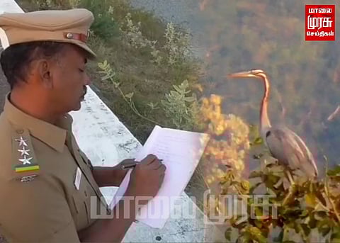 பறவைகள் கணக்கெடுக்கும் பணி தொடக்கம்...