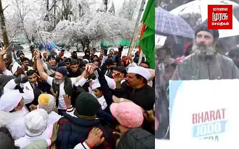 மக்களின் ஆதரவால் கண்கலங்கி நிற்கிறேன் - ராகுல்காந்தி பேச்சு!